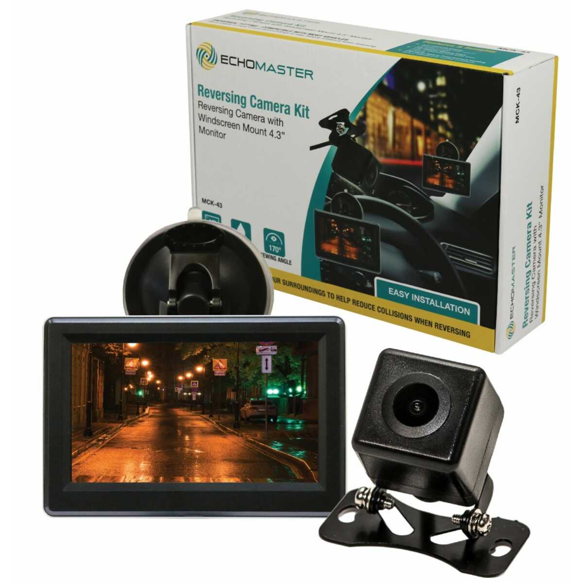 EchoMaster Monitor and Reversing Camera Kit