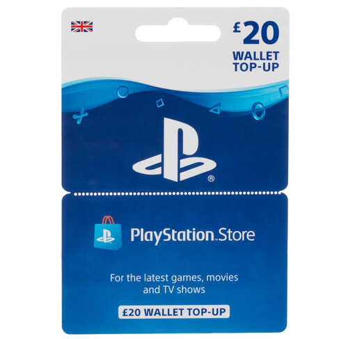 Image showing £20 PlayStation Voucher.