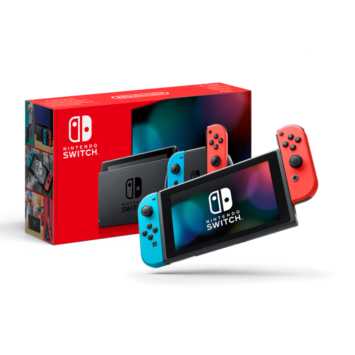 Nintendo Switch Console – Neon Red & Blue