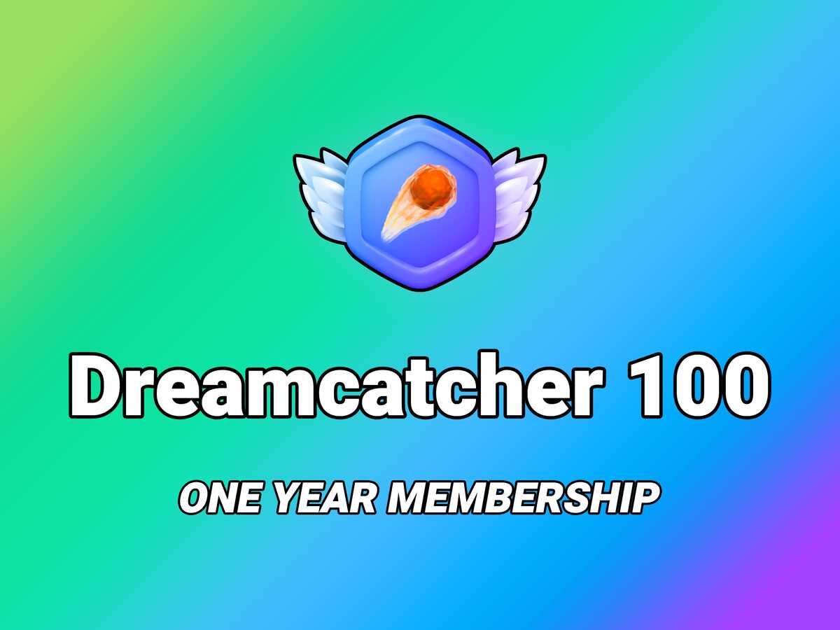 Dreamcatcher 100 One Year Membership