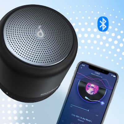 Anker Soundcore Mini 3 Bluetooth Speaker.